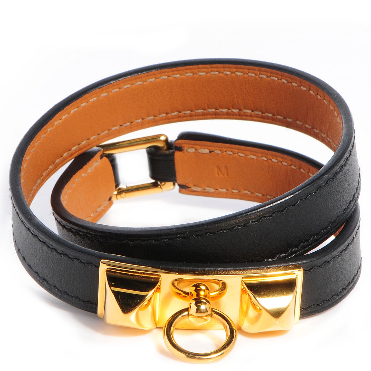 Chamonix Rivale Double Tour Bracelet Medium Black