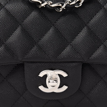 Chanel Caviar Quilted Mini Rectangular Flap Black 10 of 11