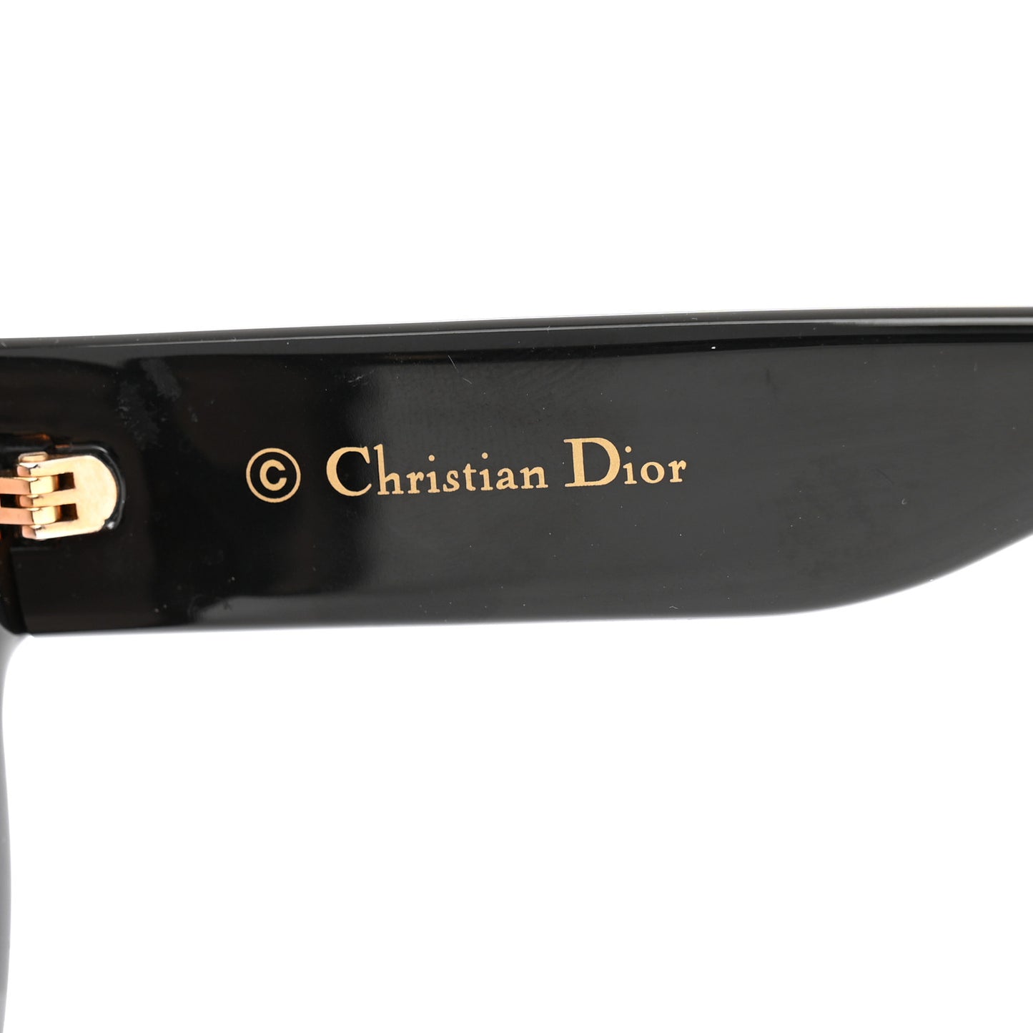 Acetate DDiorF Cat Eye Sunglasses Brown
