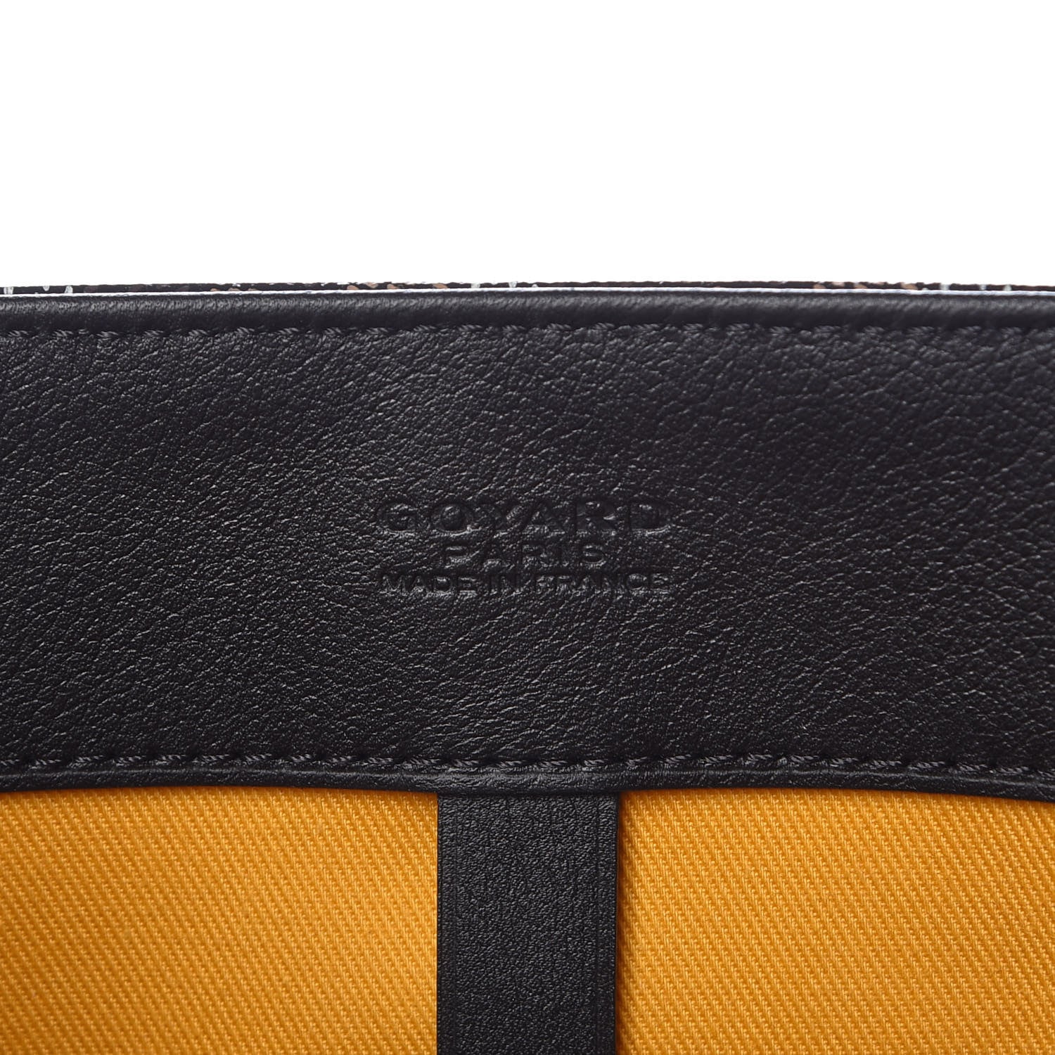 Goyard Goyardine Voltaire III Tote Black 6 of 7