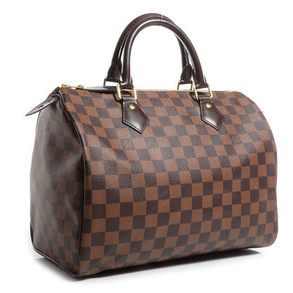 Louis Vuitton Damier Ebene Speedy 30 3 of 7