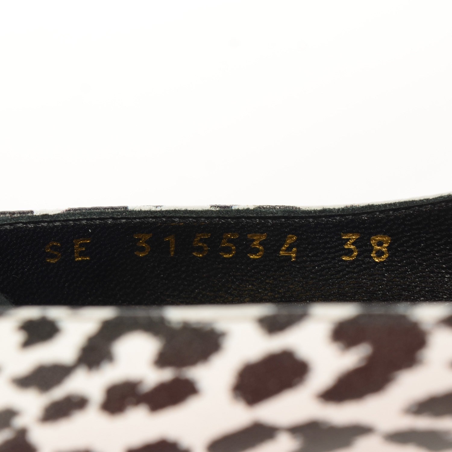 Saint Laurent Soft Calfskin Baby Cat Paris 105 Pumps 38 Bianco Nero Black 8 of 8