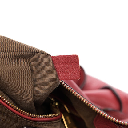 Chloe Calfskin Large Marcie Hobo Garnet 6 of 10