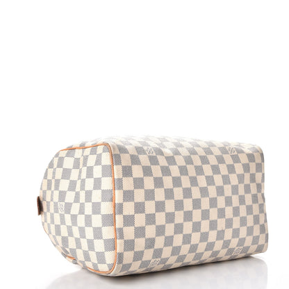 Louis Vuitton Damier Azur Speedy 30 4 of 17