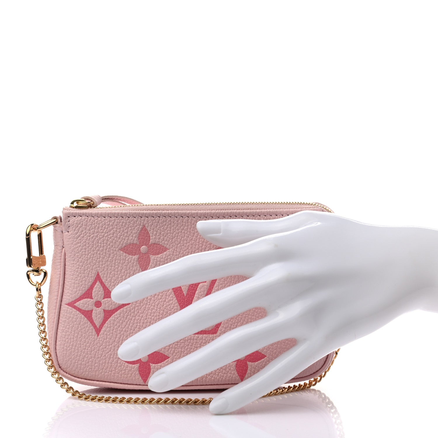 Louis Vuitton Empreinte Monogram Giant By The Pool Mini Pochette Accessories Bouton De Rose 2 of 6