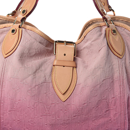 Louis Vuitton Denim Quilted Monogram Sunbeam Rouge Fauviste 6 of 8