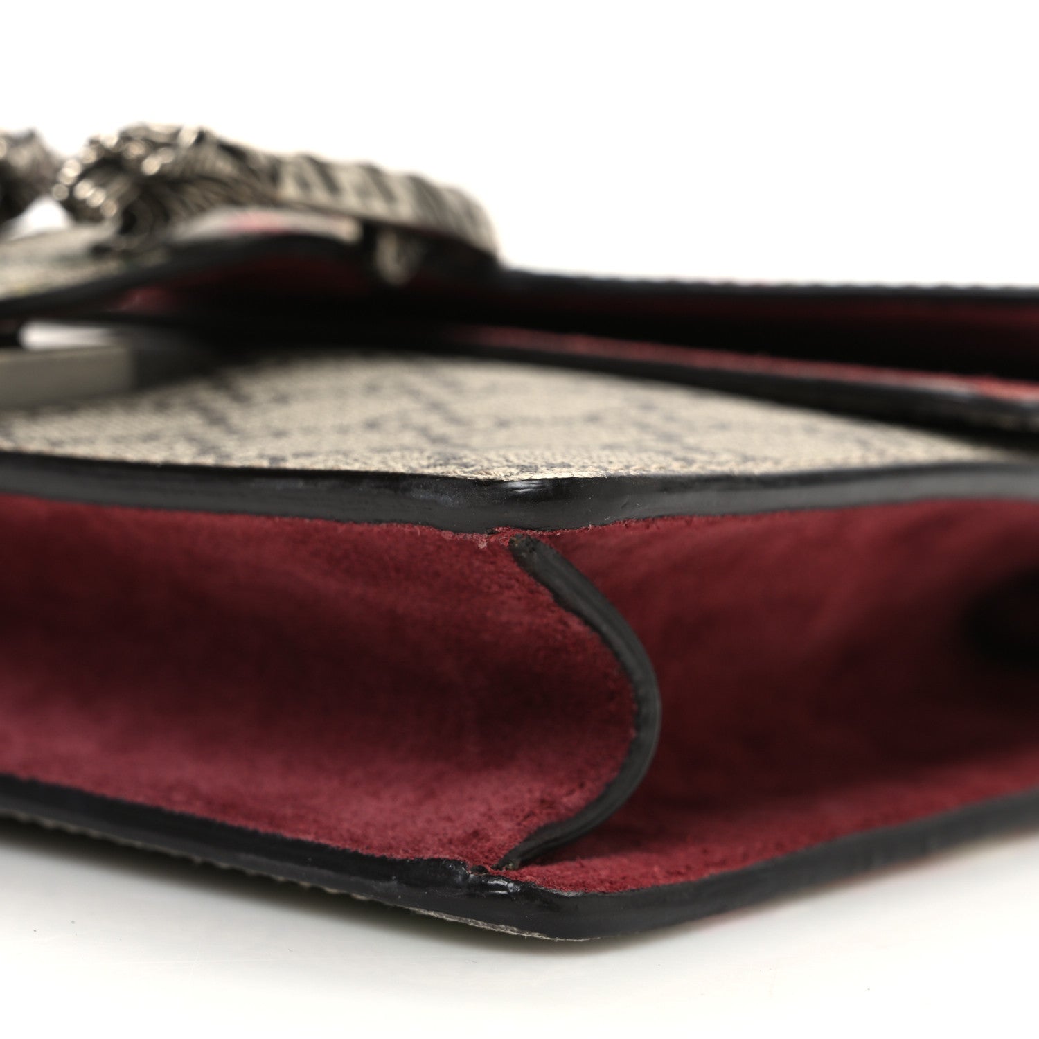 Gucci GG Supreme Monogram Blooms Mini Dionysus Shoulder Bag Beige Multicolor Dry Rose 10 of 10