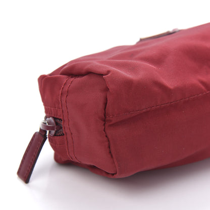 Prada Tessuto Nylon Cosmetic Bag Rosso 6 of 9