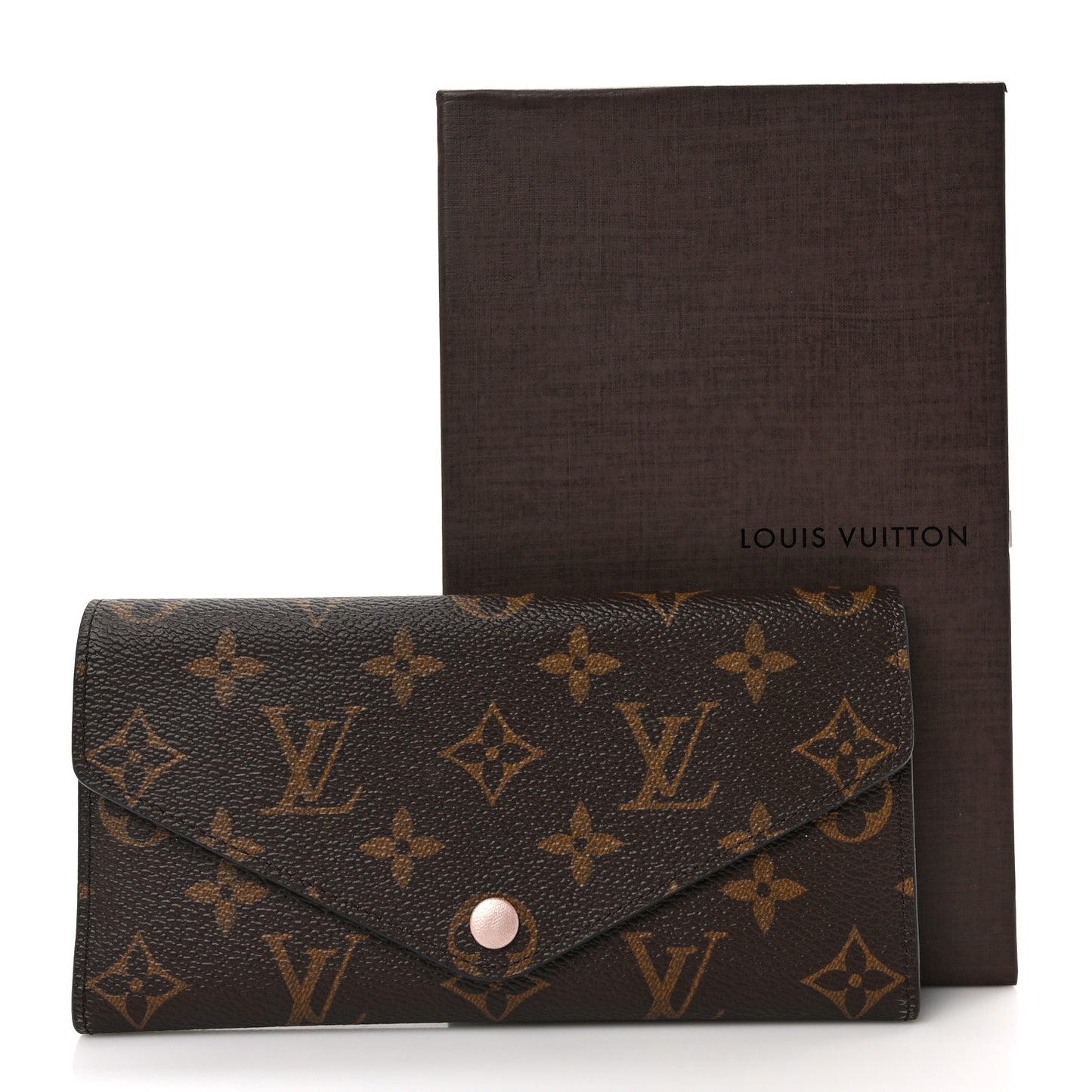 Monogram Josephine Wallet Rose Ballerine