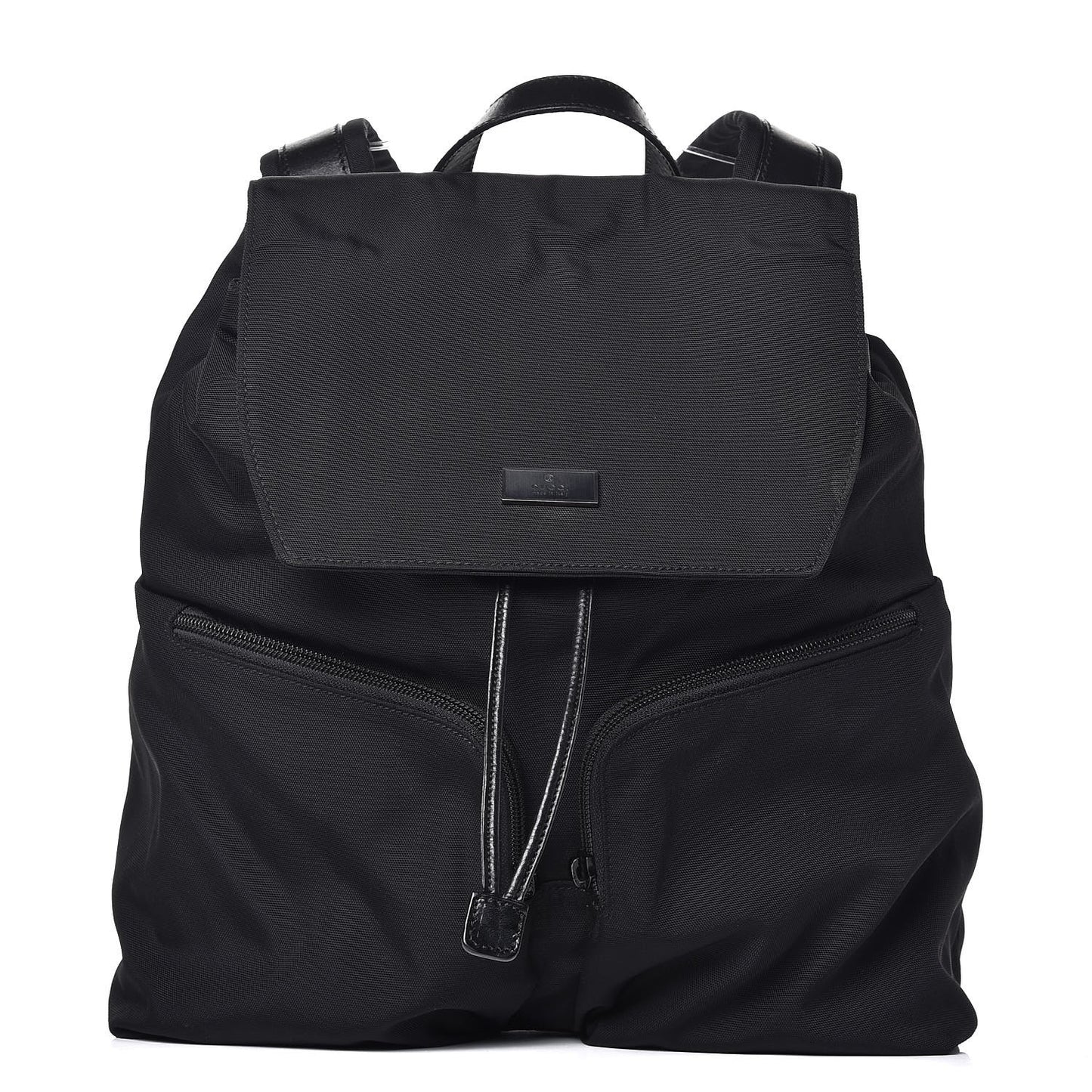 Nylon Backpack Black