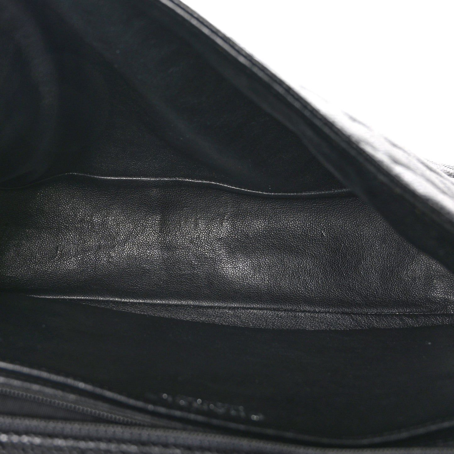 Caviar Quilted Maxi Single Flap Black