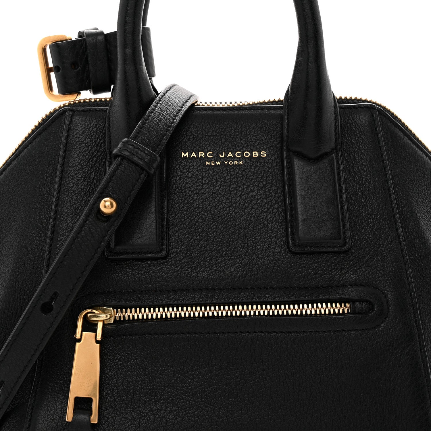 Marc Jacobs Textured Calfskin Mini Incognito Satchel Black 8 of 11