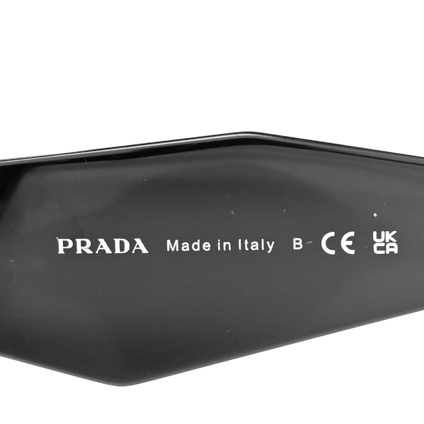 Acetate Symbole Sunglasses SPR 17W Black