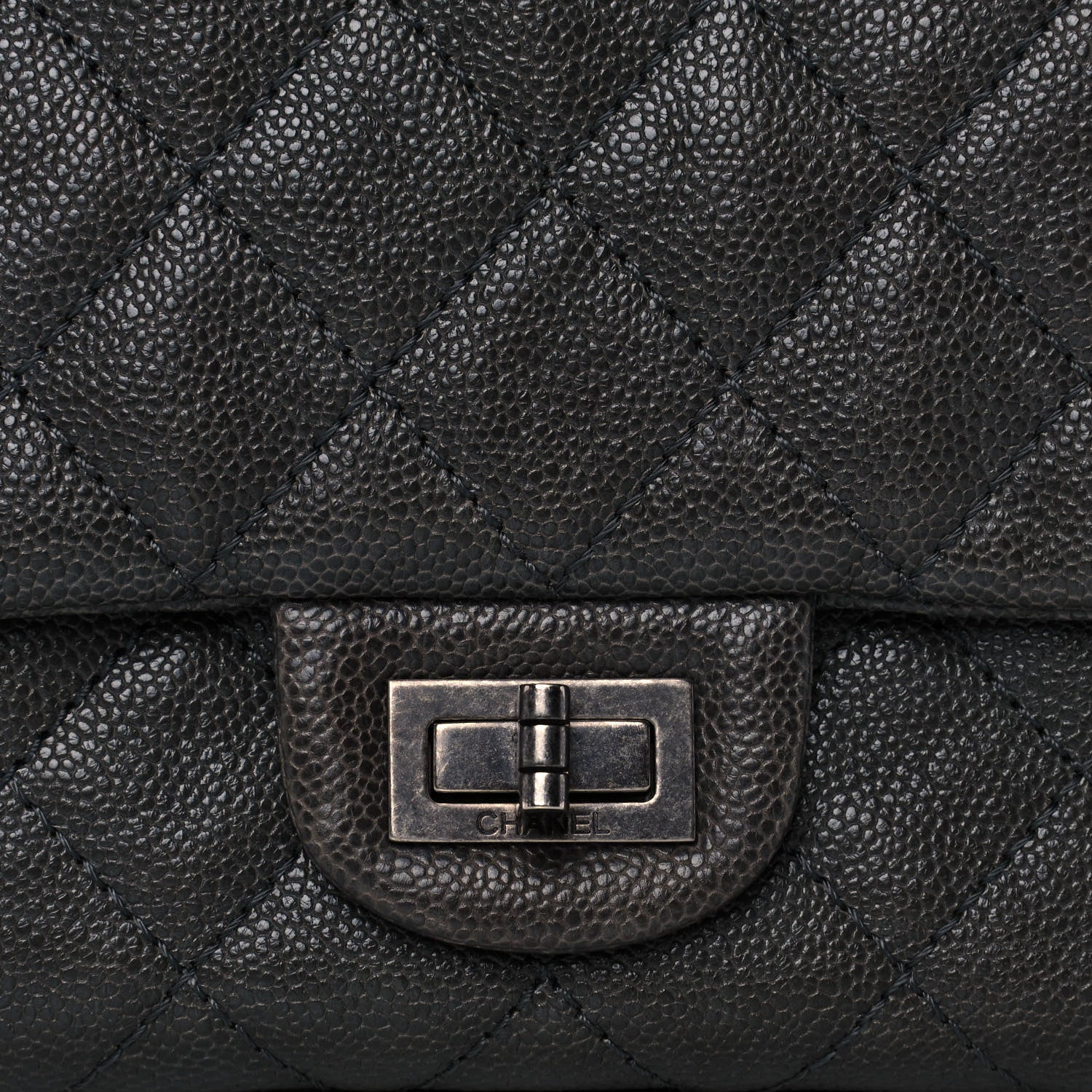 Chanel Caviar Quilted 2.55 Reissue 226 Flap Grey 7 of 11