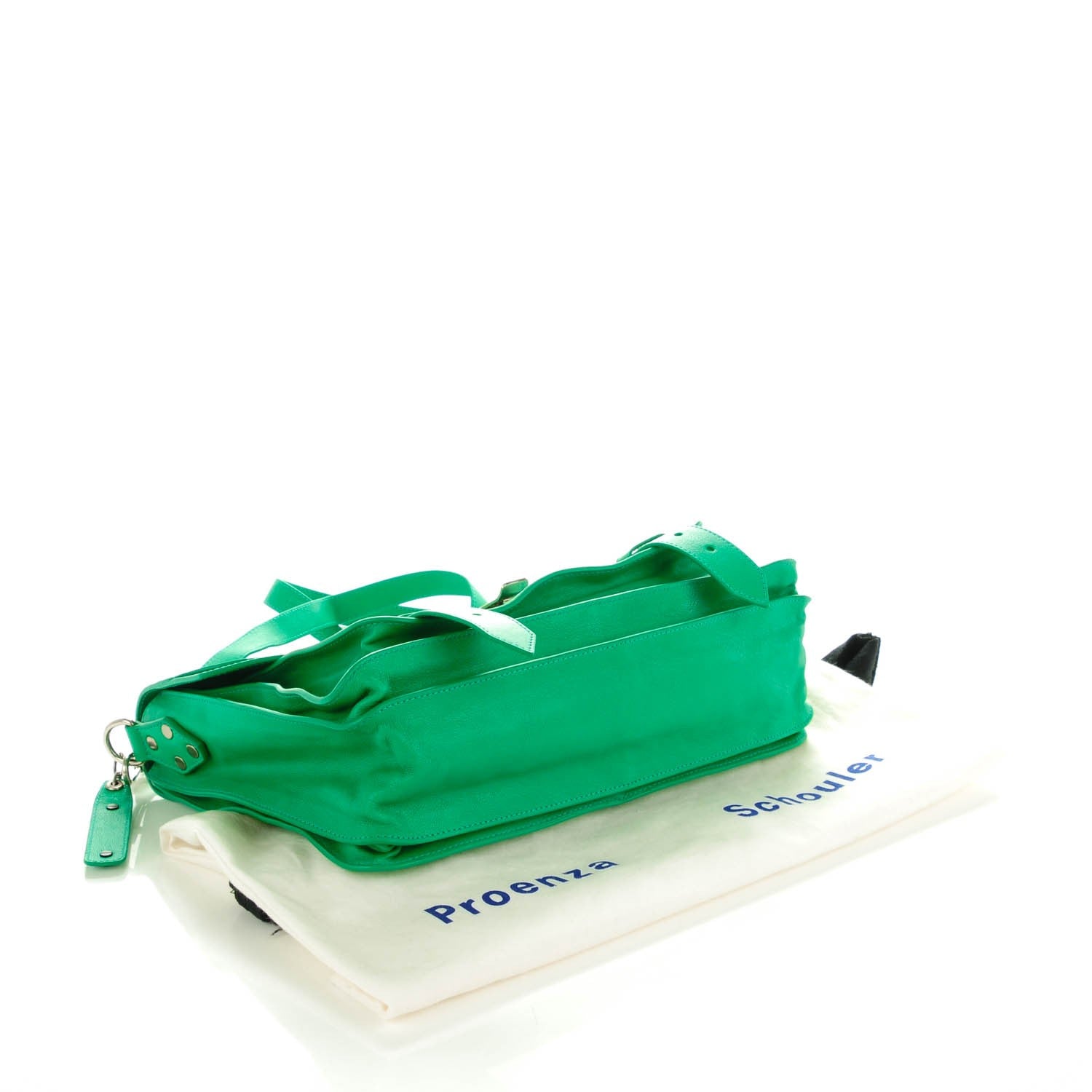 Proenza Schouler Lambskin Medium PS1 Satchel Aloe 4 of 8
