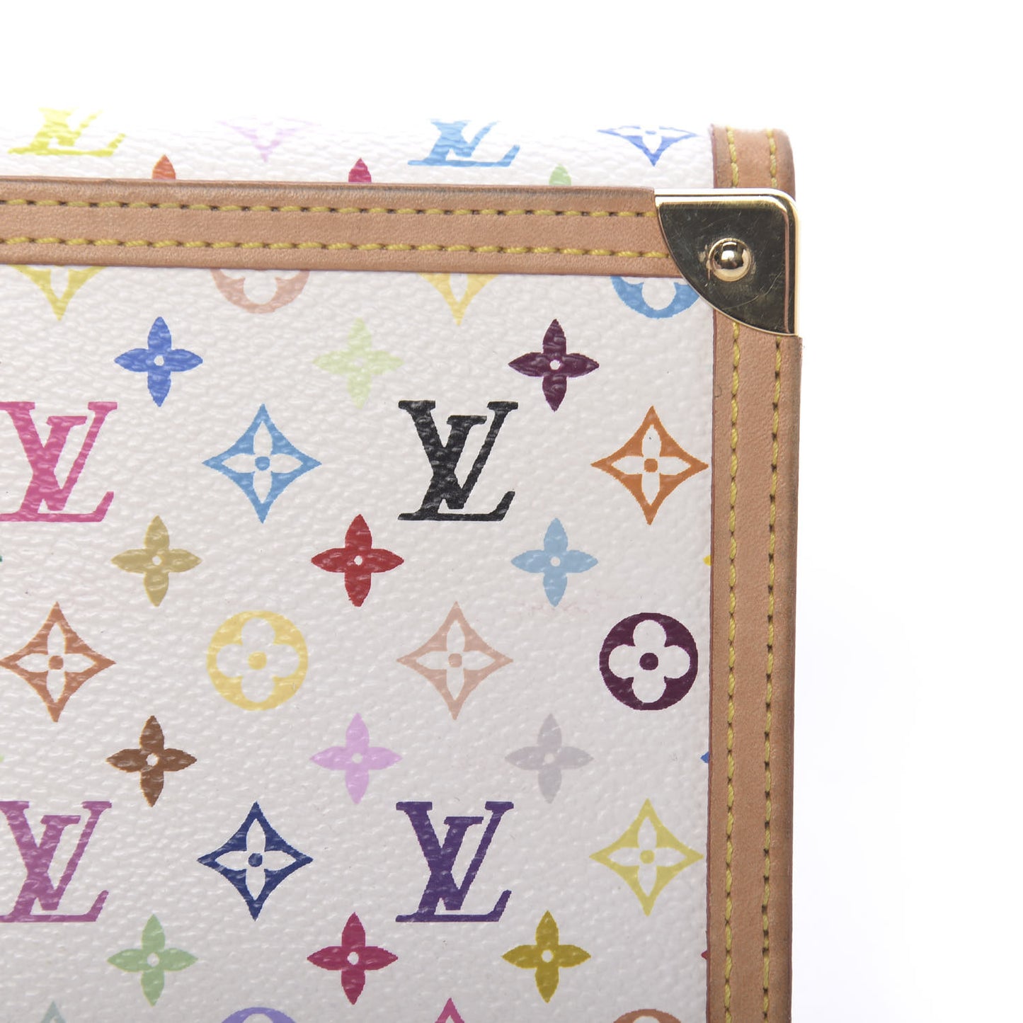 Monogram Multicolor Porte Tresor International Wallet White