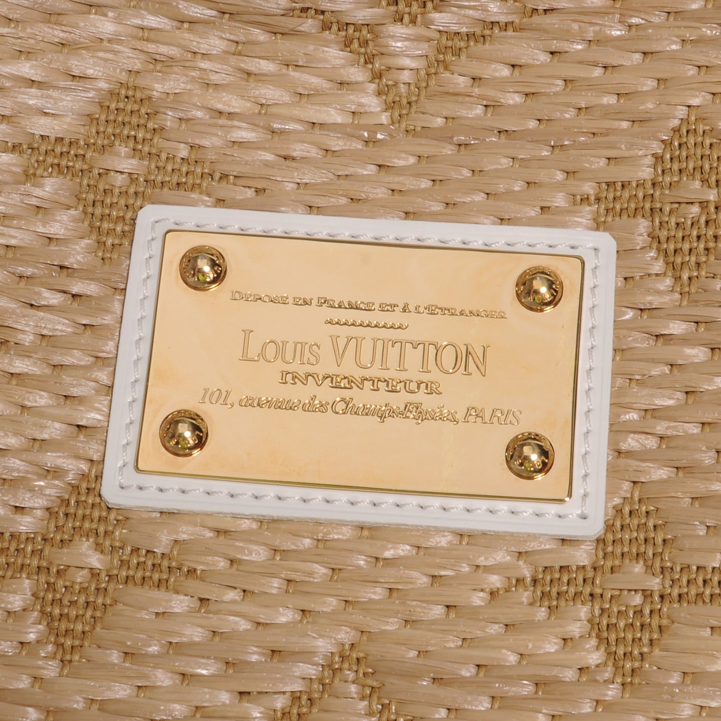 Monogram Raffia Galliera Amalfitana