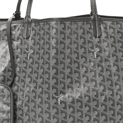 Goyard Goyardine Saint Louis GM Grey 9 of 12