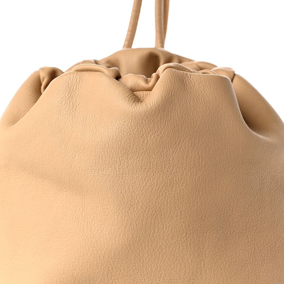 The Row Grained Calfskin Sporty Backpack Beige 7 of 9