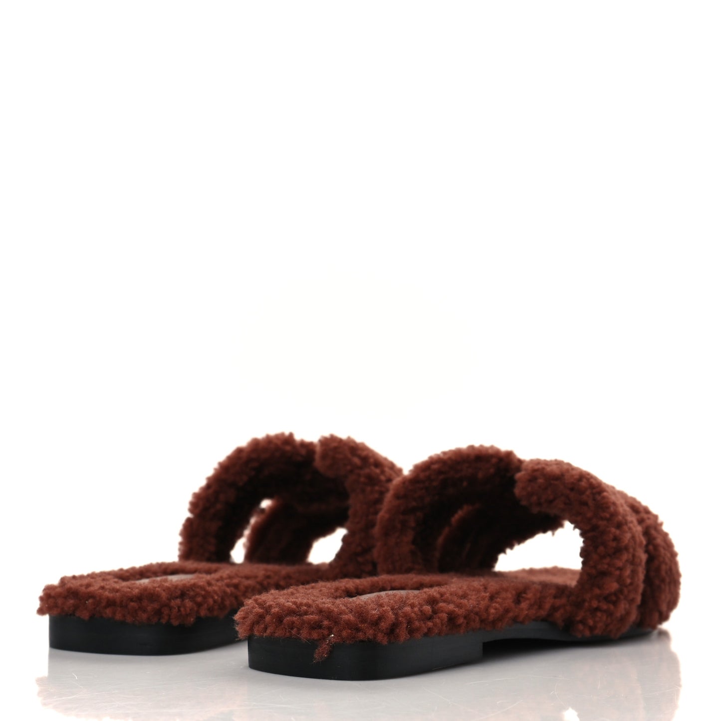 Woolskin Oran Sandals 38 Cognac