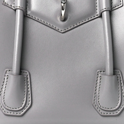 Givenchy Box Calfskin Mini Lock Antigona Shoulder Bag Cloud Grey 9 of 12