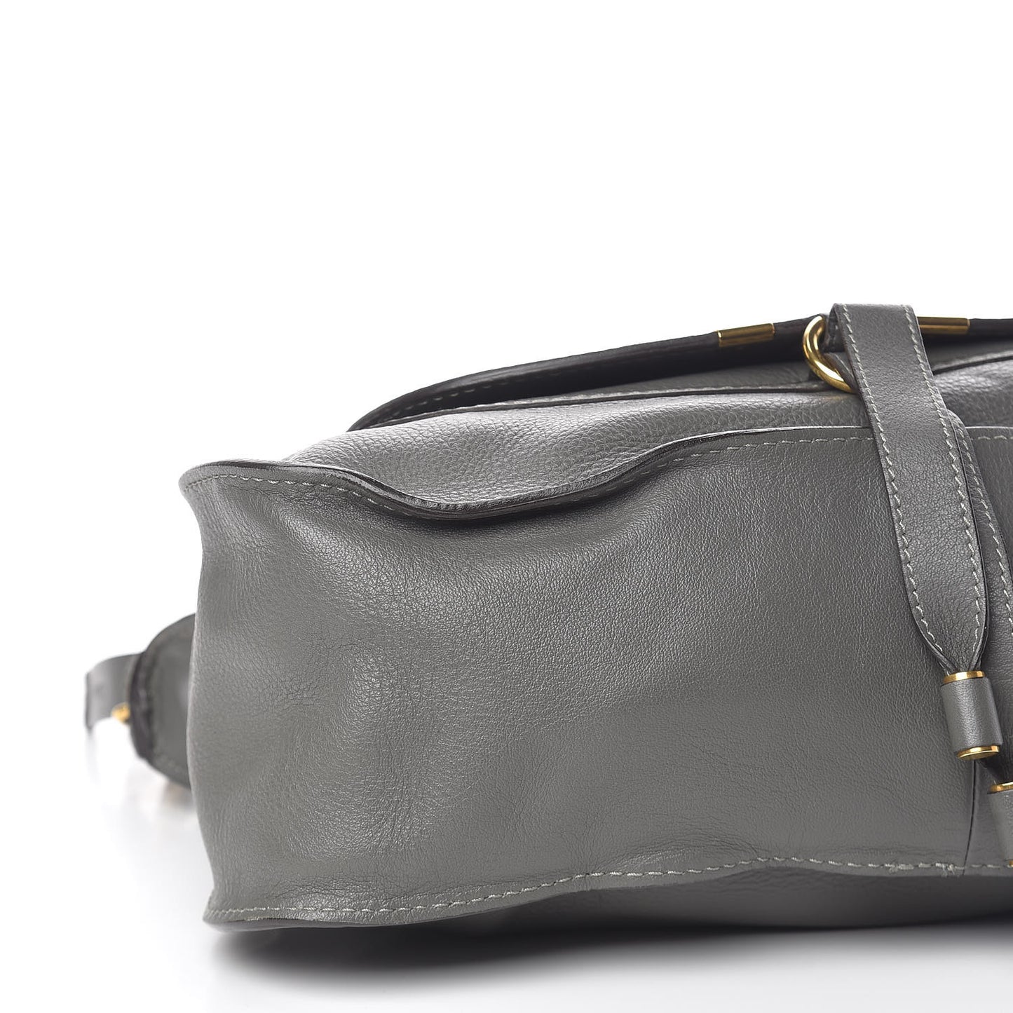 Calfskin Medium Marcie Satchel Stone