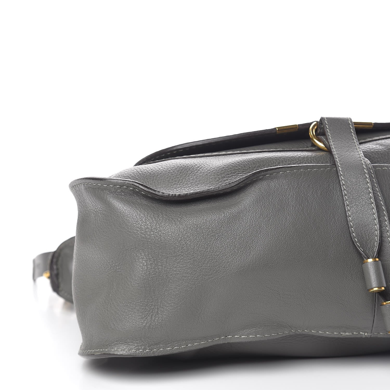 Chloe Calfskin Medium Marcie Satchel Stone 8 of 10