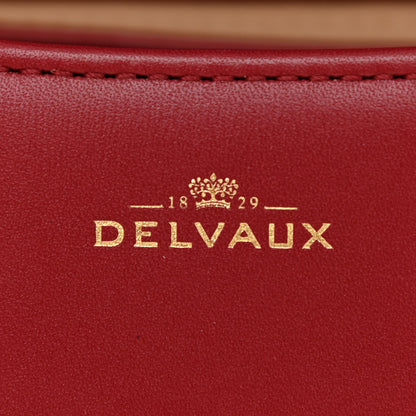 Delvaux Box Calfskin Mini Brillant Satchel Red 6 of 13
