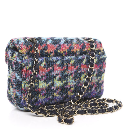 Chanel Knit Mini Rectangular Flap Multicolor 3 of 11