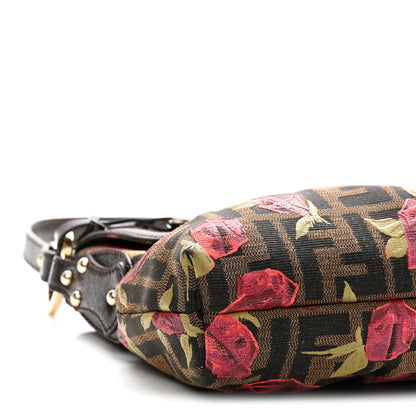 Fendi Zucca Rose Small Chef Shoulder Bag 9 of 10