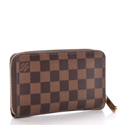 Louis Vuitton Damier Ebene Zippy Compact Wallet 3 of 9
