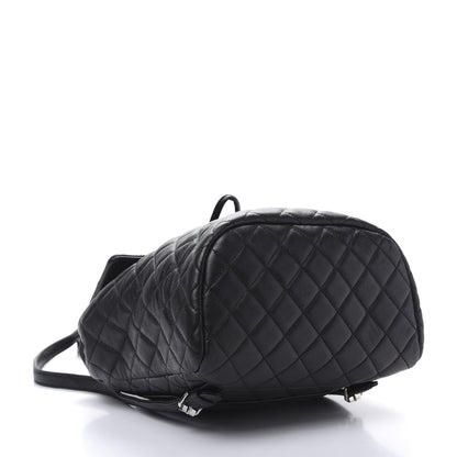 Chanel Lambskin Quilted Small Urban Spirit Backpack Black 3 of 10