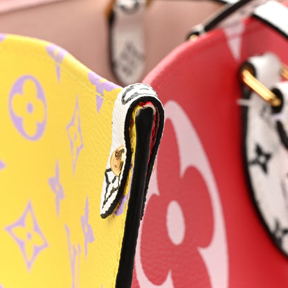 Louis Vuitton Monogram Giant Onthego GM Rouge Rose 23 of 23