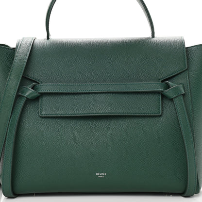 Celine Grained Calfskin Mini Belt Bag Light Emerald 9 of 11