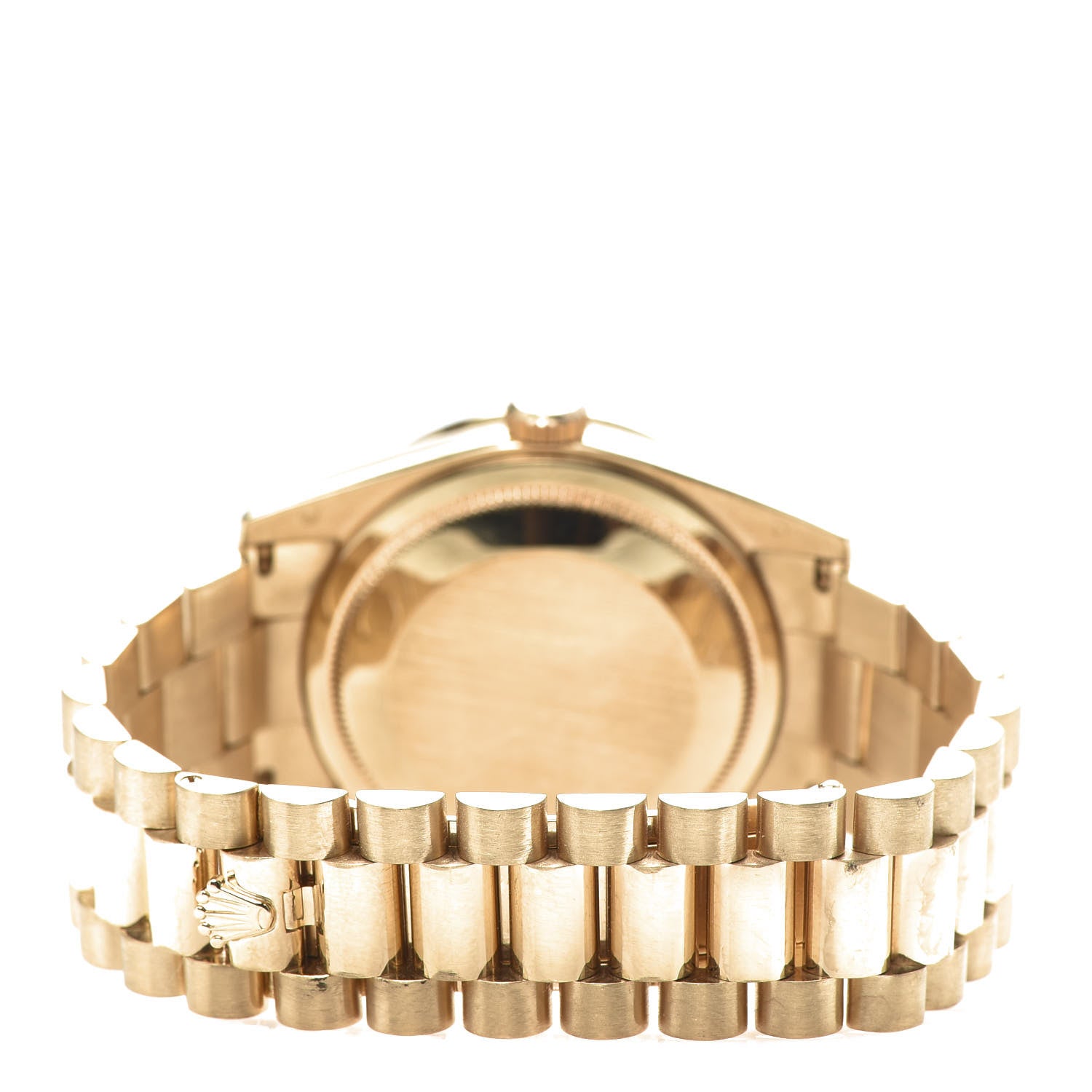 Rolex 18K Yellow Gold Diamond Bezel 36mm Oyster Perpetual Day-Date President Watch Champagne 118238 4 of 6
