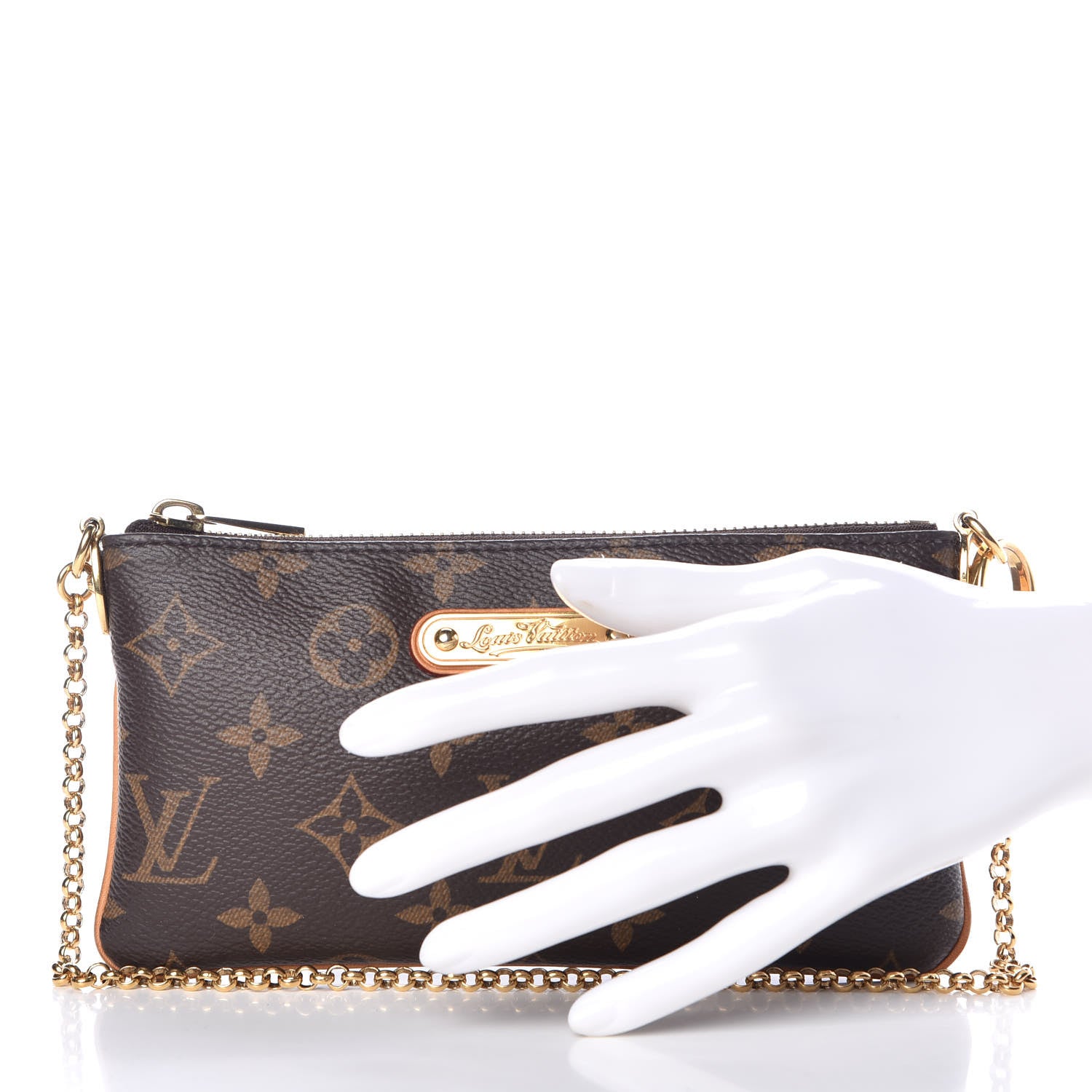 Louis Vuitton Monogram Pochette Milla MM 3 of 11