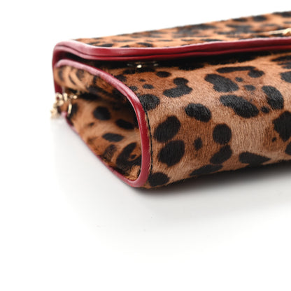 Christian Louboutin Pony Hair Leopard Print Riviera Clutch 7 of 9