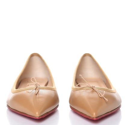 Christian Louboutin Nappa Solasofia Flats 38.5 Nude 4 of 11