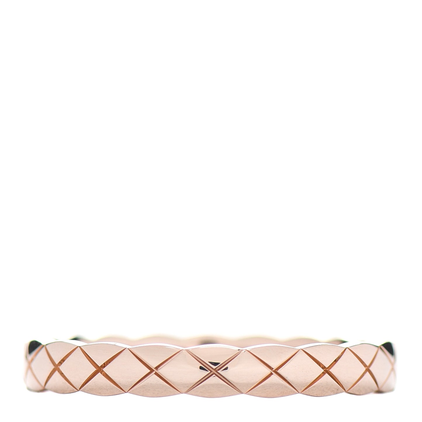 18K Beige Gold Mini Coco Crush Ring 60 9