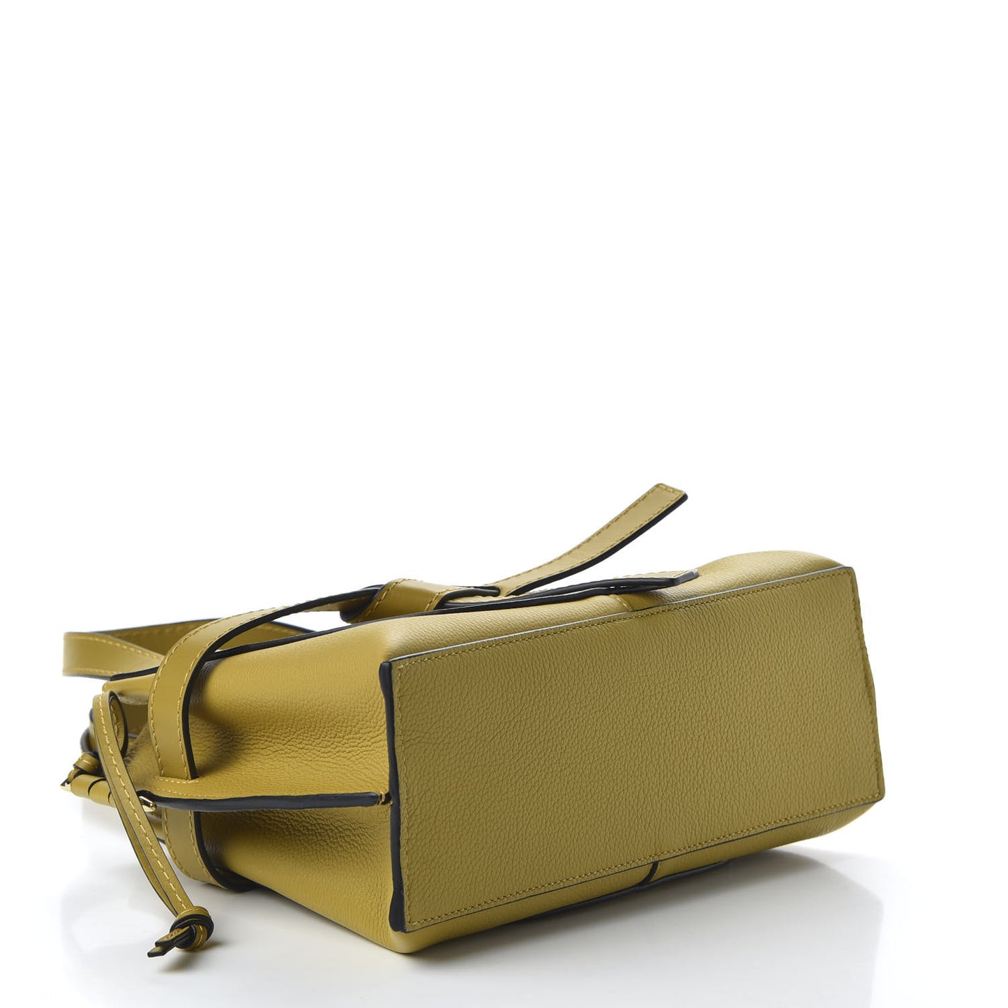 Calfskin Mini Gate Tote Ochre