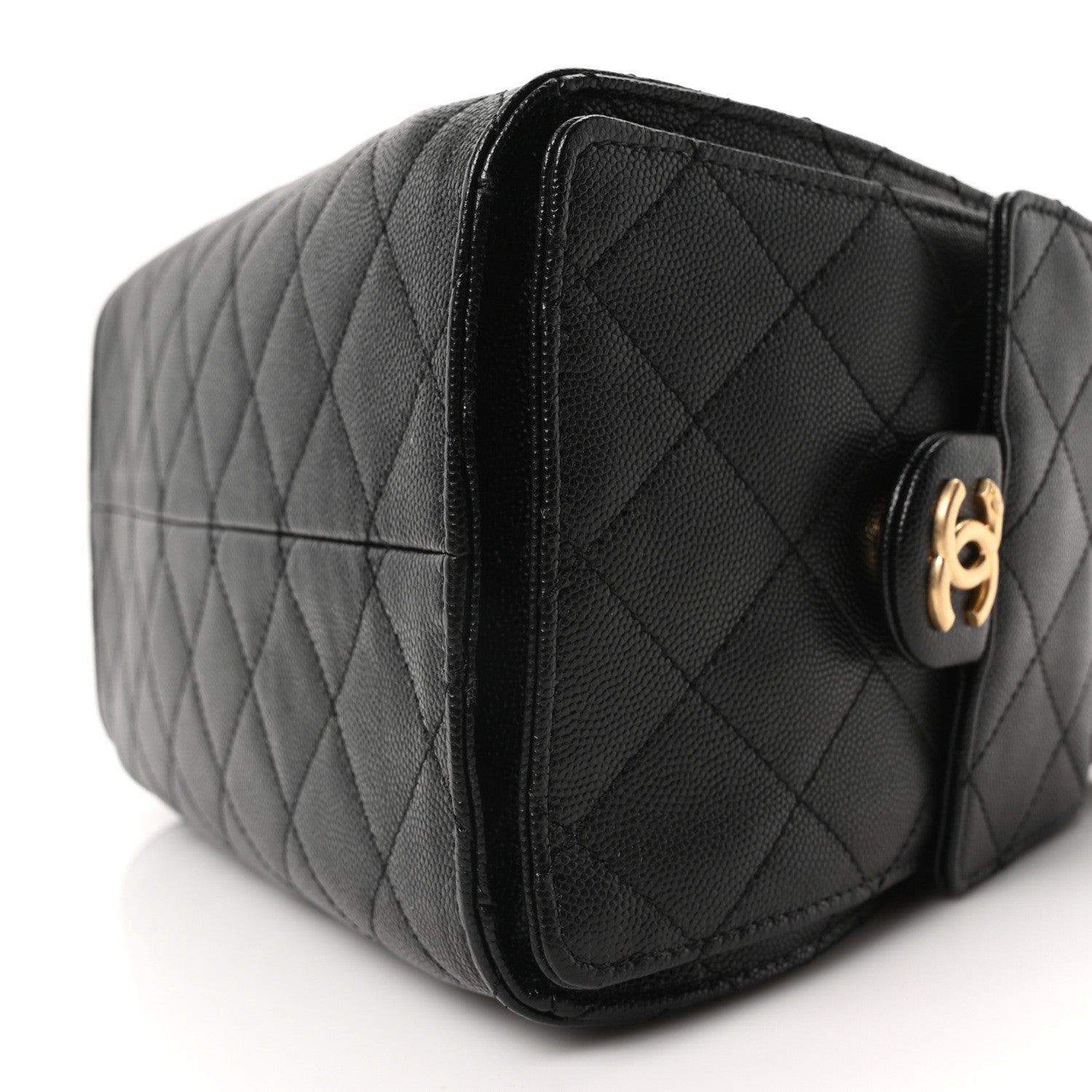 Chanel Caviar Quilted Small Chanel 25 Handbag Black 10 of 10
