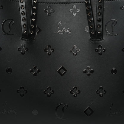 Christian Louboutin Calfskin Loubinthesky East West Cabata Tote Black 9 of 12