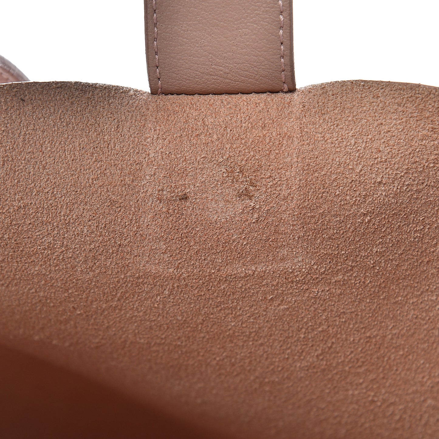 Calfskin Large Shopping Tote Nude Powder