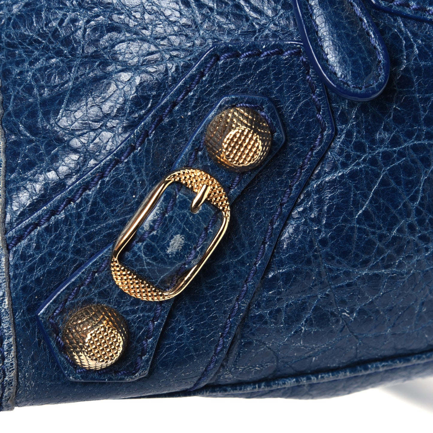 Agneau Giant 12 Gold Hardware Mini City Bleu Mineral