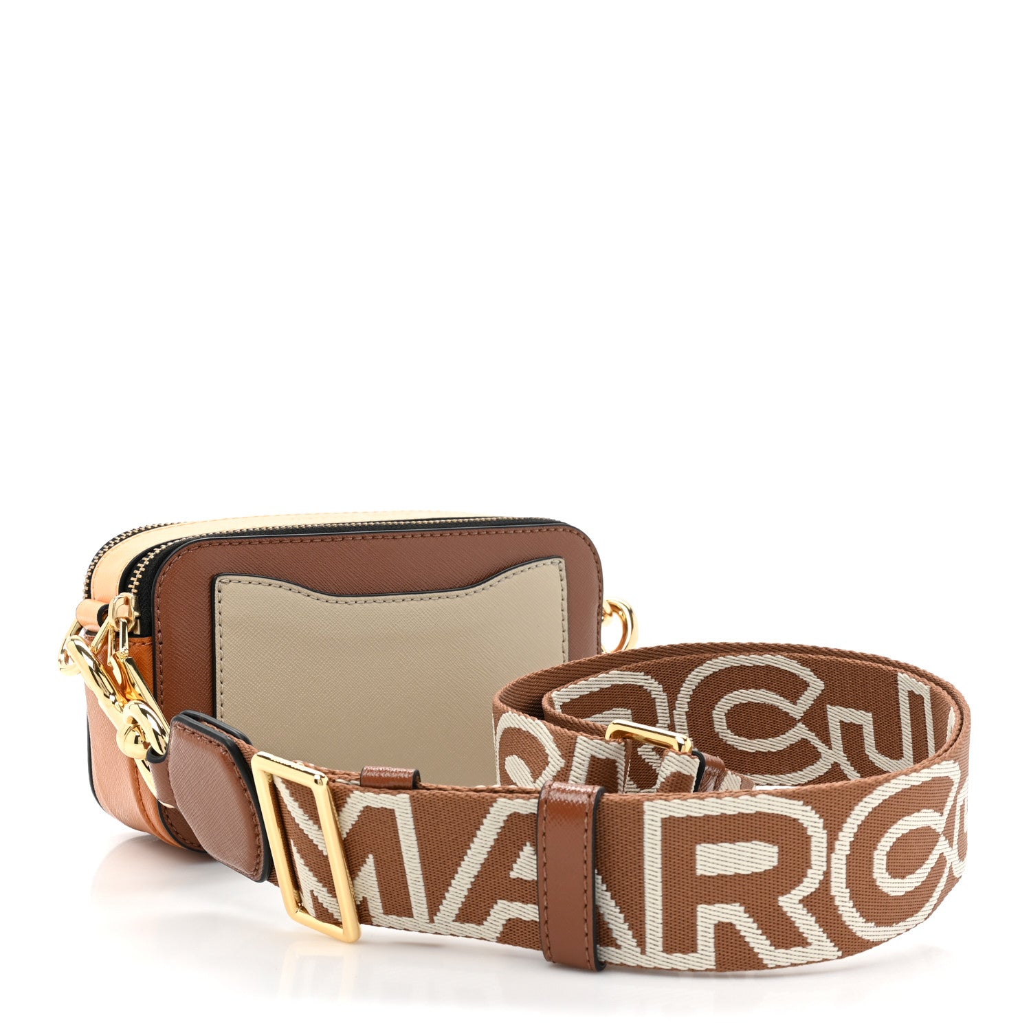 Marc Jacobs Calfskin Small Snapshot Camera Bag Argan Oil 3 of 10