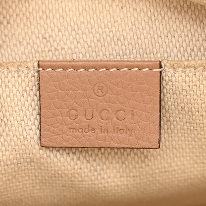 Gucci Pebbled Calfskin Small Soho Disco Bag Camelia 6 of 15