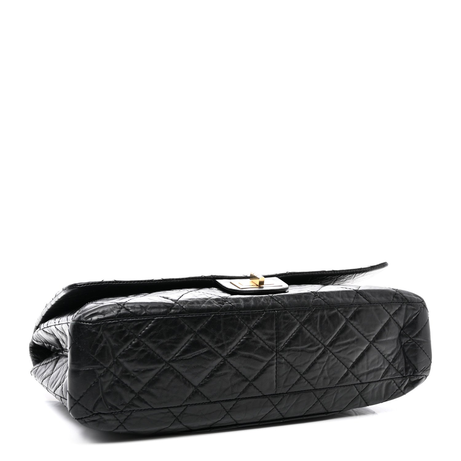 Chanel Aged Calfskin Quilted 2.55 Reissue 228 Flap Black 4 of 14