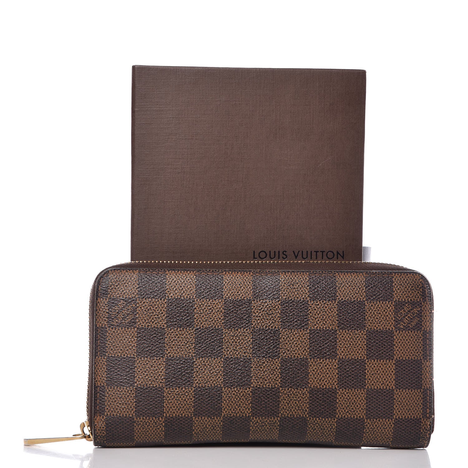 Louis Vuitton Damier Ebene Zippy Wallet 11 of 11