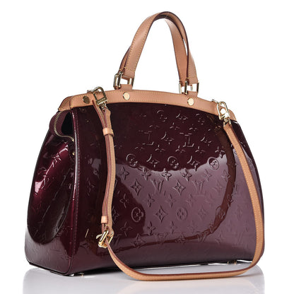 Louis Vuitton Vernis Brea GM Rouge Fauviste 4 of 16