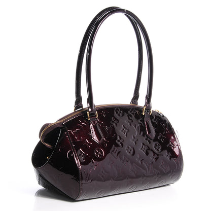 Louis Vuitton Vernis Sherwood PM Amarante 3 of 7